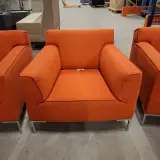 3x Fauteuil, Designonstock, Oranje – foto 5 – kavel bij Onlineveilingmeester, Groningen