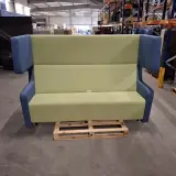 Hoge bank (Tweekleurig), Groen / Blauw – foto 2 – kavel bij Onlineveilingmeester, Groningen