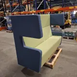 Hoge bank (Tweekleurig), Groen / Blauw – foto 3 – kavel bij Onlineveilingmeester, Groningen