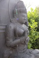 Beeld, Buddha, Donkergrijs / Antraciet – foto 5 – kavel bij Onlineveilingmeester, Groningen