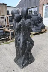 Beeld, Familie, Donkergrijs / Antraciet – foto 2 – kavel bij Onlineveilingmeester, Groningen