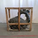 Fontein, Vis, Donkergrijs / Antraciet – foto 2 – kavel bij Onlineveilingmeester, Groningen
