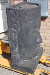 Fontein buddha, Buddha, Donkergrijs / Antraciet – foto 3 – kavel bij Onlineveilingmeester, Groningen