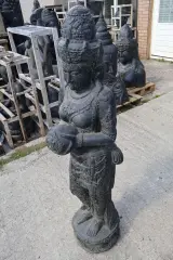 Fontein, Buddha, Donkergrijs / Antraciet – foto 3 – kavel bij Onlineveilingmeester, Groningen