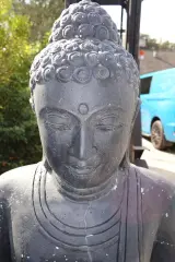 Beeld, Buddha, Donkergrijs / Antraciet – foto 7 – kavel bij Onlineveilingmeester, Groningen
