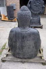 Beeld, Buddha, Donkergrijs / Antraciet – foto 5 – kavel bij Onlineveilingmeester, Groningen