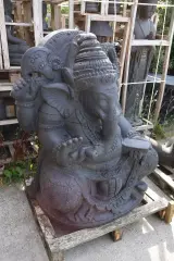 Beeld, Ganesha, Donkergrijs / Antraciet – foto 9 – kavel bij Onlineveilingmeester, Groningen