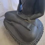 Beeld, Budha, Donkergrijs / Antraciet – foto 6 – kavel bij Onlineveilingmeester, Groningen