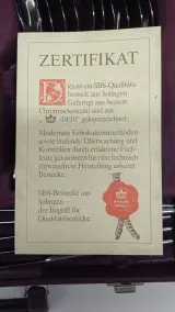 70-delig verguld bestekset Solingen – foto 8 – kavel bij De Kringwinkel, Zottegem