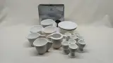 Set wit porselein Royal Boch en Villeroy & Boch – kavel bij De Kringwinkel, Zottegem