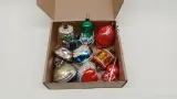 Set vintage kerstballen – kavel bij De Kringwinkel, Zottegem