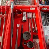 12x Diverse boren/beitels en gatenzagen o.a. Bosch, Kelfort – kavel bij Onlineveilingmeester, Winsum