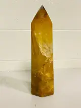 Limoniet/Bergkristal obelisk – kavel bij Onlineveilingmeester, Gramsbergen