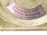 Franklin Mint "Calla Lily" Tafellamp (1986) – Nicholas Berbenczy met stoffen kap – foto 11 – kavel bij De Kringwinkel, Heverlee