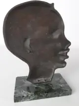 Set van Drie Art Deco / Mid-Century sculpturen – foto 6 – kavel bij De Kringwinkel, Heverlee