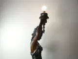 Imposante sculpturale vloerlamp in Art Nouveau-stijl – foto 4 – kavel bij De Kringwinkel, Heverlee