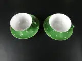 Vintage Kahla 'Polka Dot' porseleinen koffieset - 12-delig – foto 3 – kavel bij De Kringwinkel, Heverlee