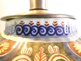 Vintage porseleinen tafellamp met monogrammerk Boch Frères Keramis – foto 12 – kavel bij De Kringwinkel, Heverlee