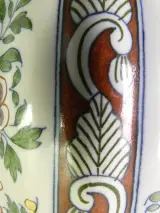 Vintage porseleinen tafellamp met monogrammerk Boch Frères Keramis – foto 15 – kavel bij De Kringwinkel, Heverlee