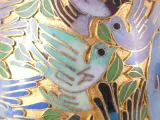Chinese cloisonné-ei en handbel met decoratie – foto 5 – kavel bij De Kringwinkel, Heverlee
