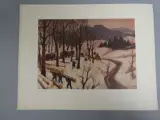 Set van 6 kunstprenten op papier – foto 2 – kavel bij De Kringwinkel, Diest