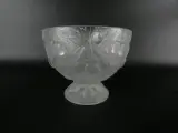 Barolac-fruitschaal in matglas met kersenreliëf - Art Deco – kavel bij De Kringwinkel, Heverlee