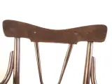 Vintage Thonet-stijl armstoel met rotanzetting – foto 7 – kavel bij De Kringwinkel, Heverlee