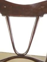 Vintage Thonet-stijl armstoel met rotanzetting – foto 10 – kavel bij De Kringwinkel, Heverlee