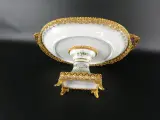 Vintage porseleinen tafelstuk - LIMOGES France – foto 4 – kavel bij De Kringwinkel, Heverlee