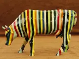 CowParade – Striped – Cary Smith – New York 2000 – Grote verzameleditie – foto 5 – kavel bij De Kringwinkel, Antwerpen