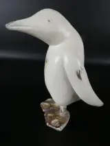 2 houten pinguïnbeeldjes – foto 9 – kavel bij De Kringwinkel, Heverlee