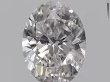 Diamant - 0.40 carat natuurlijke roze ovaal vorm diamant – kavel bij Onlineveilingmeester