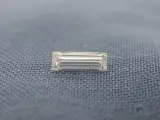 Diamant - 0.21 carat natuurlijke baguette geslepen diamant (gecertificeerd) – kavel bij Onlineveilingmeester