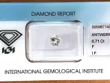 Diamant - 0.71 carat natuurlijke "Star of Amsterdam" diamant (gecertificeerd) – foto 2 – kavel bij Onlineveilingmeester