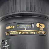 2x Camera lens, Nikkon, AF-S NIKKOR 180-400mm 1:4E TC1:4 FL ED VR/AF-S NIKKOR 500mm 1:5.6E PF ED – foto 12 – kavel bij Domeinen Roerende Zaken, Groningen