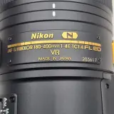 2x Camera lens, Nikkon, AF-S NIKKOR 180-400mm 1:4E TC1:4 FL ED VR/AF-S NIKKOR 500mm 1:5.6E PF ED – foto 4 – kavel bij Domeinen Roerende Zaken, Groningen