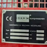 Compressoropstelling met buffertank Berko, Mattei ERC505, bouwjaar 1999 – foto 17 – kavel bij Onlineveilingmeester, Almere