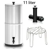 Waterfilter zuivering, 11 liter, rvs – kavel bij Onlineveilingmeester