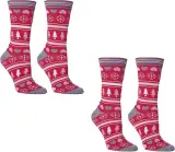 Ca. 30x Dames kerstsokken, rood, grijs, roze, wit, 37 - 42 – kavel bij Onlineveilingmeester