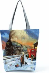 Ca. 25x Kerst shopper tas, diverse kleuren, 40 x 37 x 37 cm – foto 2 – kavel bij Onlineveilingmeester