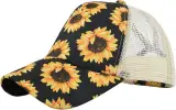 Ca. 39x Zomerbloem motief baseball cap met mesh, diverse kleuren, 54 - 60 cm – foto 2 – kavel bij Onlineveilingmeester