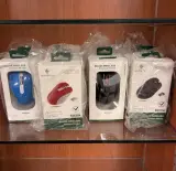 Ca. 19x Wireless mouse, Saatchitech, zwart, rood en blauw – kavel bij Onlineveilingmeester