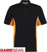 5x Poloshirt werkkleding / acive wear Gamegear track, zwart oranje, mt M – foto 2 – kavel bij Onlineveilingmeester