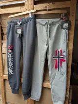2x Dames sportbroek, Geographical Norway, grijs / donker grijs, mt XL – kavel bij Onlineveilingmeester