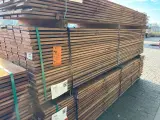 Ca. 66x Guyana Teak Beschoeiingsplanken, 20x150mm, lengte 350cm – foto 4 – kavel bij Onlineveilingmeester
