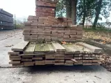 Ca. 216x Angelim Pedra Beschoeiingsplanken, 20x100mm, lengte 22/200cm, 57/250cm, 89/300cm, 48/350cm – foto 2 – kavel bij Onlineveilingmeester