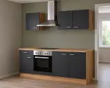 Design keuken met apparatuur, Jerome, antraciet – foto 2 – kavel bij Onlineveilingmeester