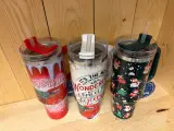 Ca. 26x Thermosbeker 1100ml Tumbler, Kerst, mixpartij – foto 2 – kavel bij Onlineveilingmeester