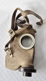 Belgisch gasmasker type L.702 – foto 11 – kavel bij De Kringwinkel, Lochristi