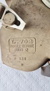 Belgisch gasmasker type L.702 – foto 4 – kavel bij De Kringwinkel, Lochristi